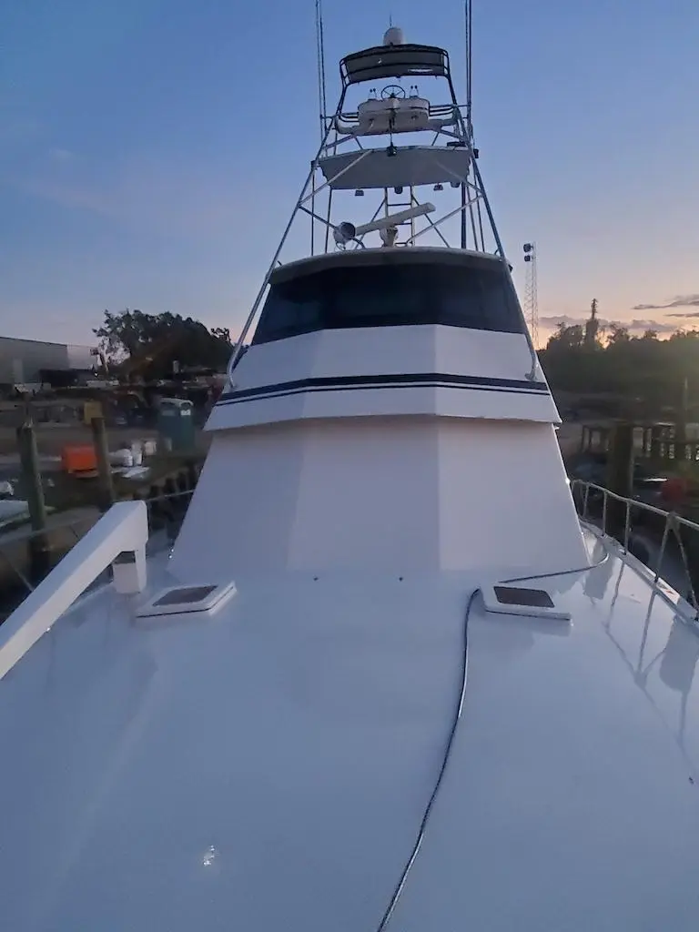 1986 Hatteras 60 convertible