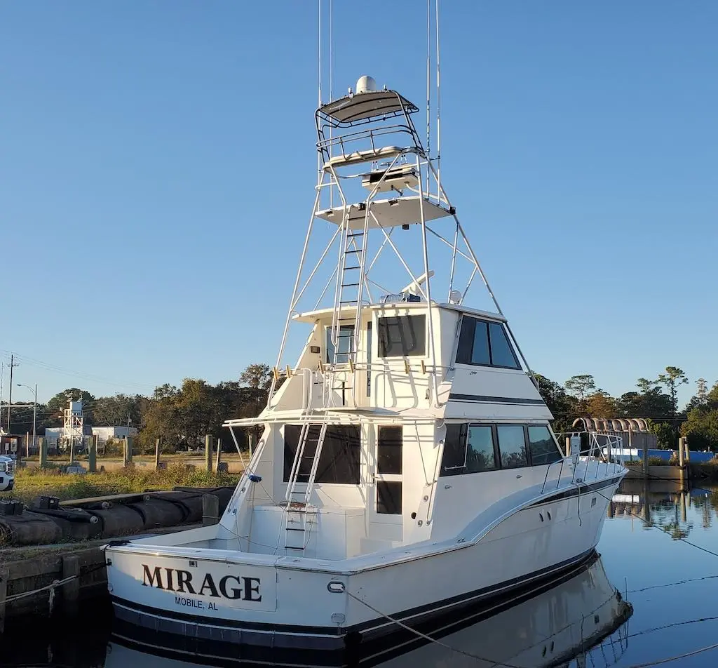 1986 Hatteras 60 convertible