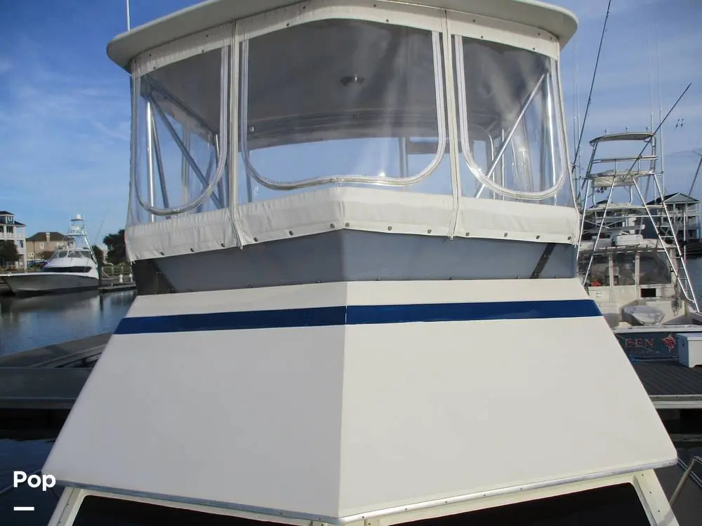 1987 Hatteras 32 flybridge fisherman