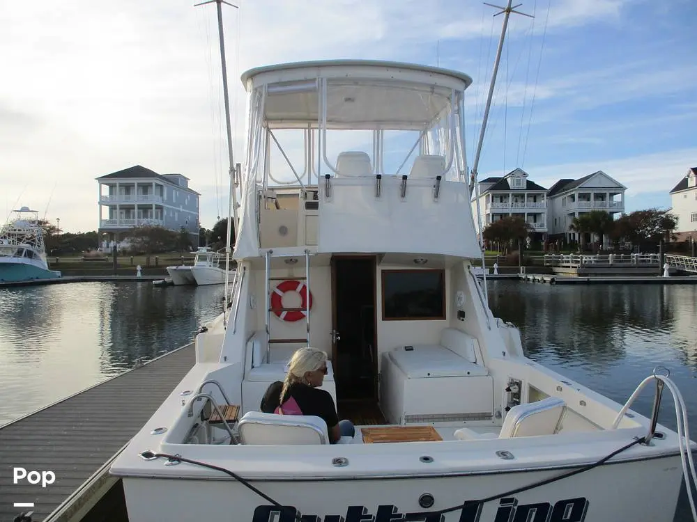 1987 Hatteras 32 flybridge fisherman