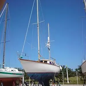 1979 Seastream 34 Deck saloon