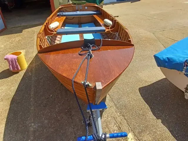 Classic Moorman Bros Clinker Rowing Dinghy