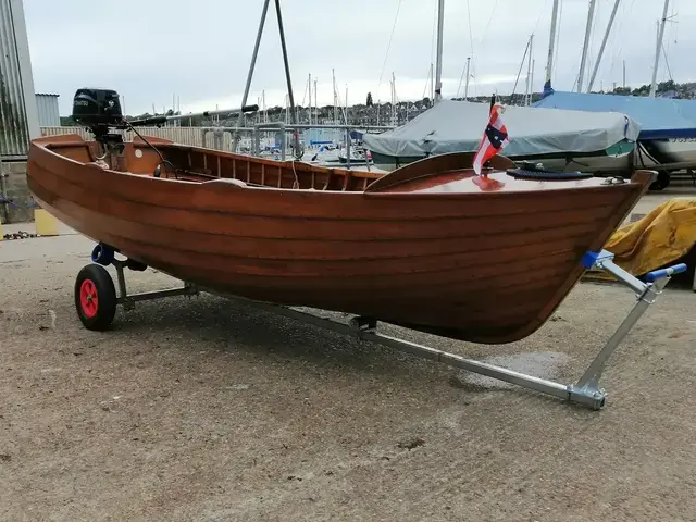 Classic Moorman Bros Clinker Rowing Dinghy