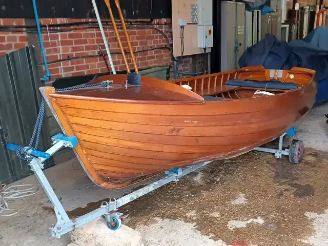 Classic Moorman Bros Clinker Rowing Dinghy