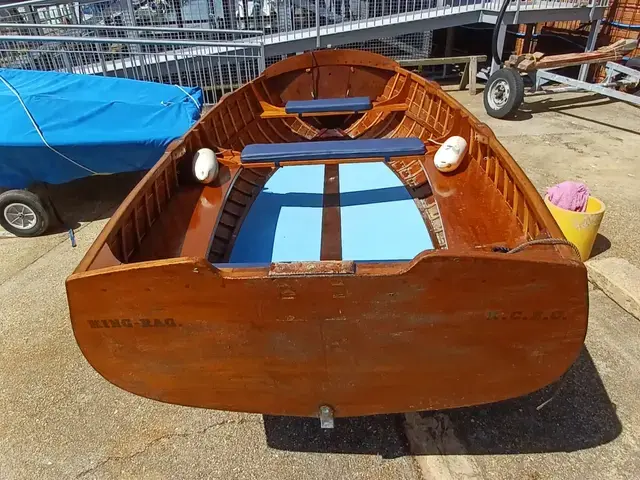 Classic Moorman Bros Clinker Rowing Dinghy