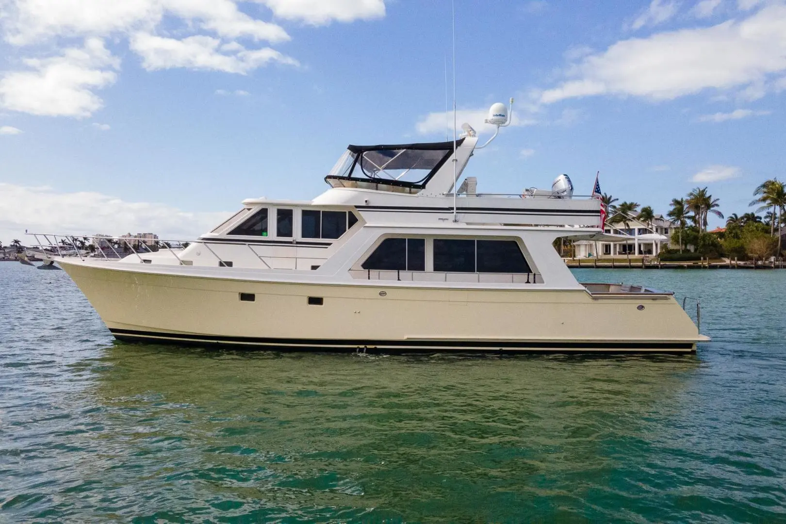 1998 Offshore 54 pilot house