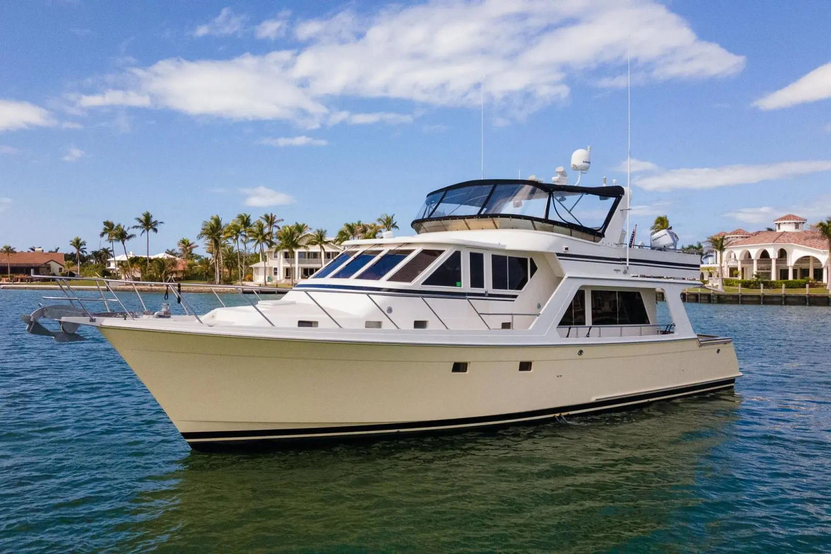 1998 Offshore 54 pilot house