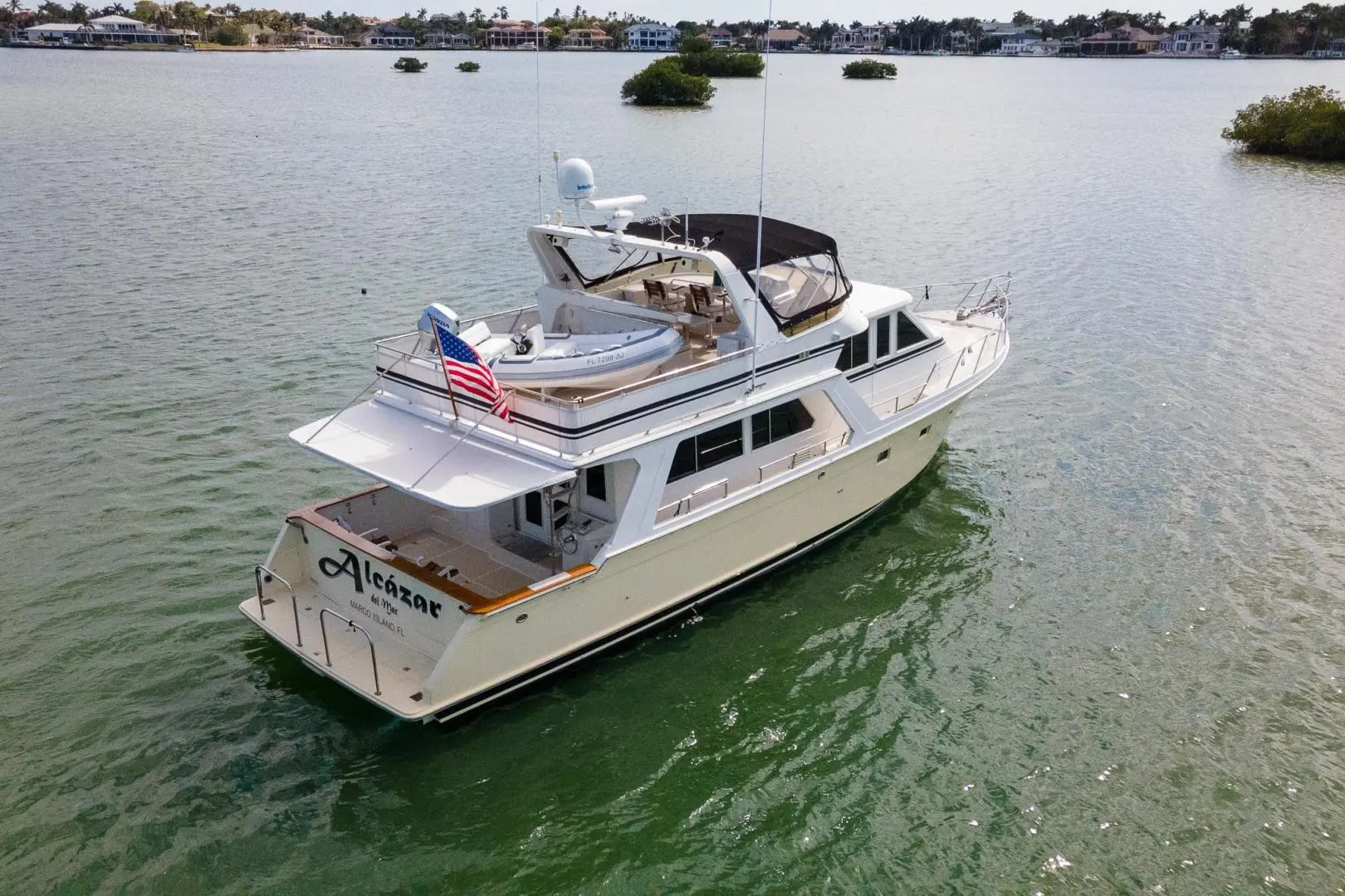 1998 Offshore 54 pilot house