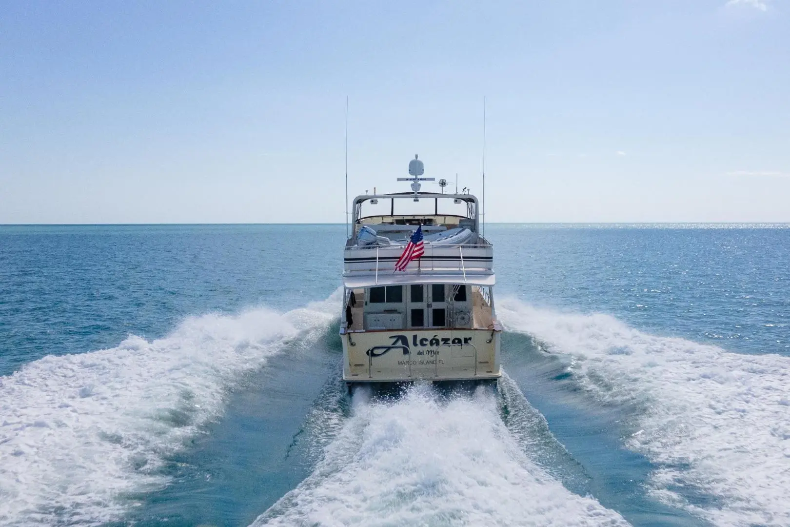 1998 Offshore 54 pilot house