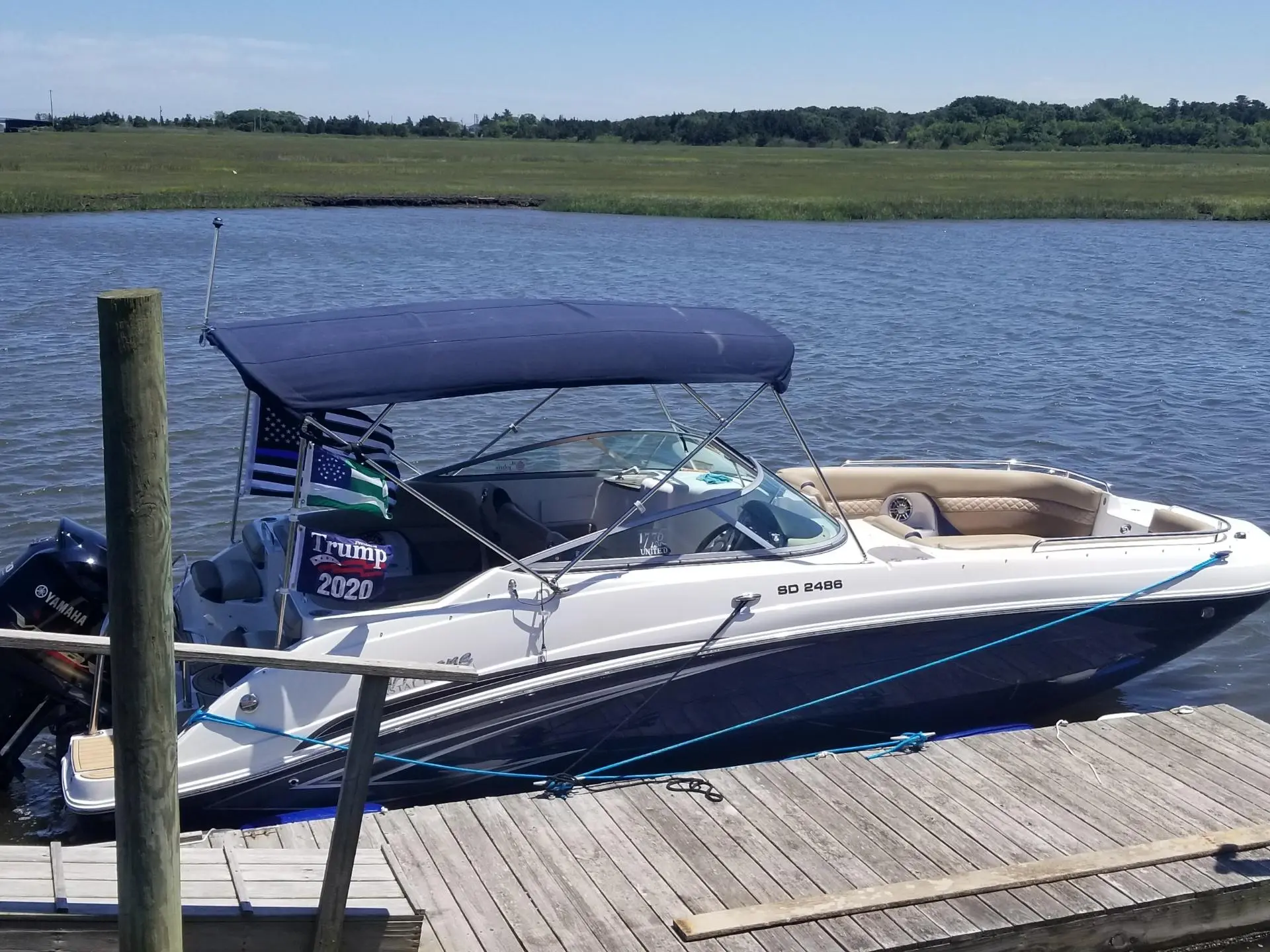 2020 Hurricane sundeck ob 2486