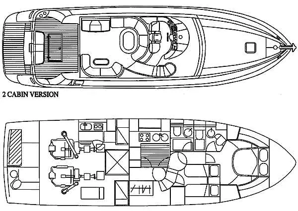 1999 Azimut 58'