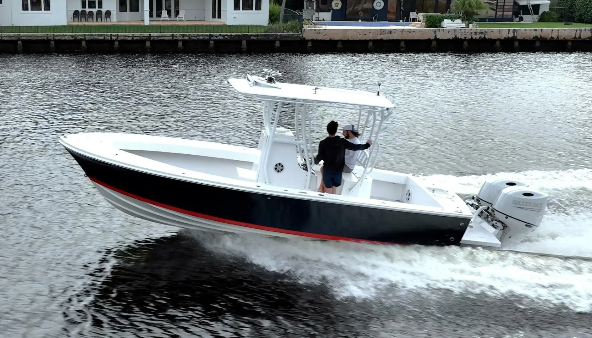 1969 Bertram center console