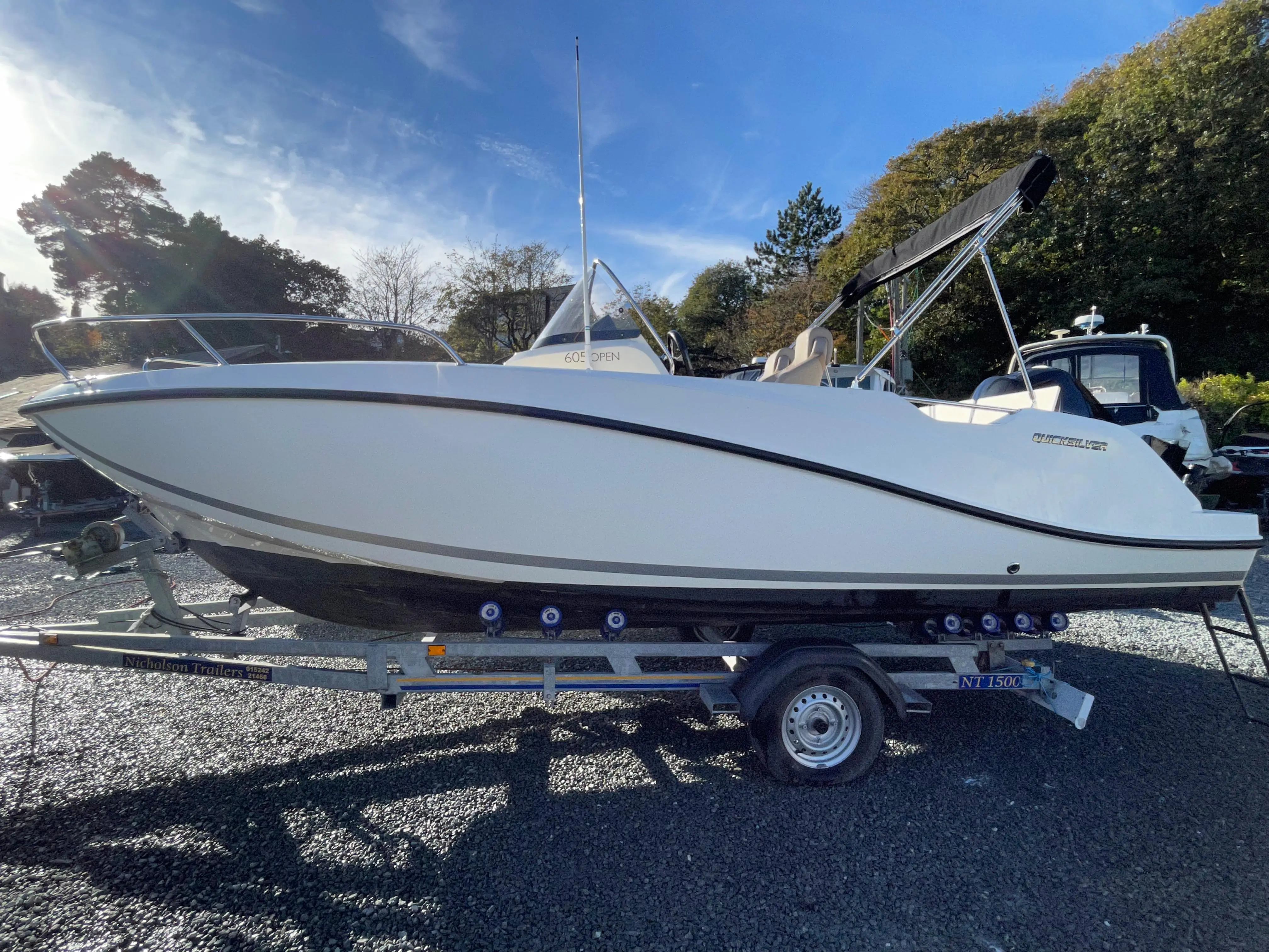 2018 Quicksilver 605 open