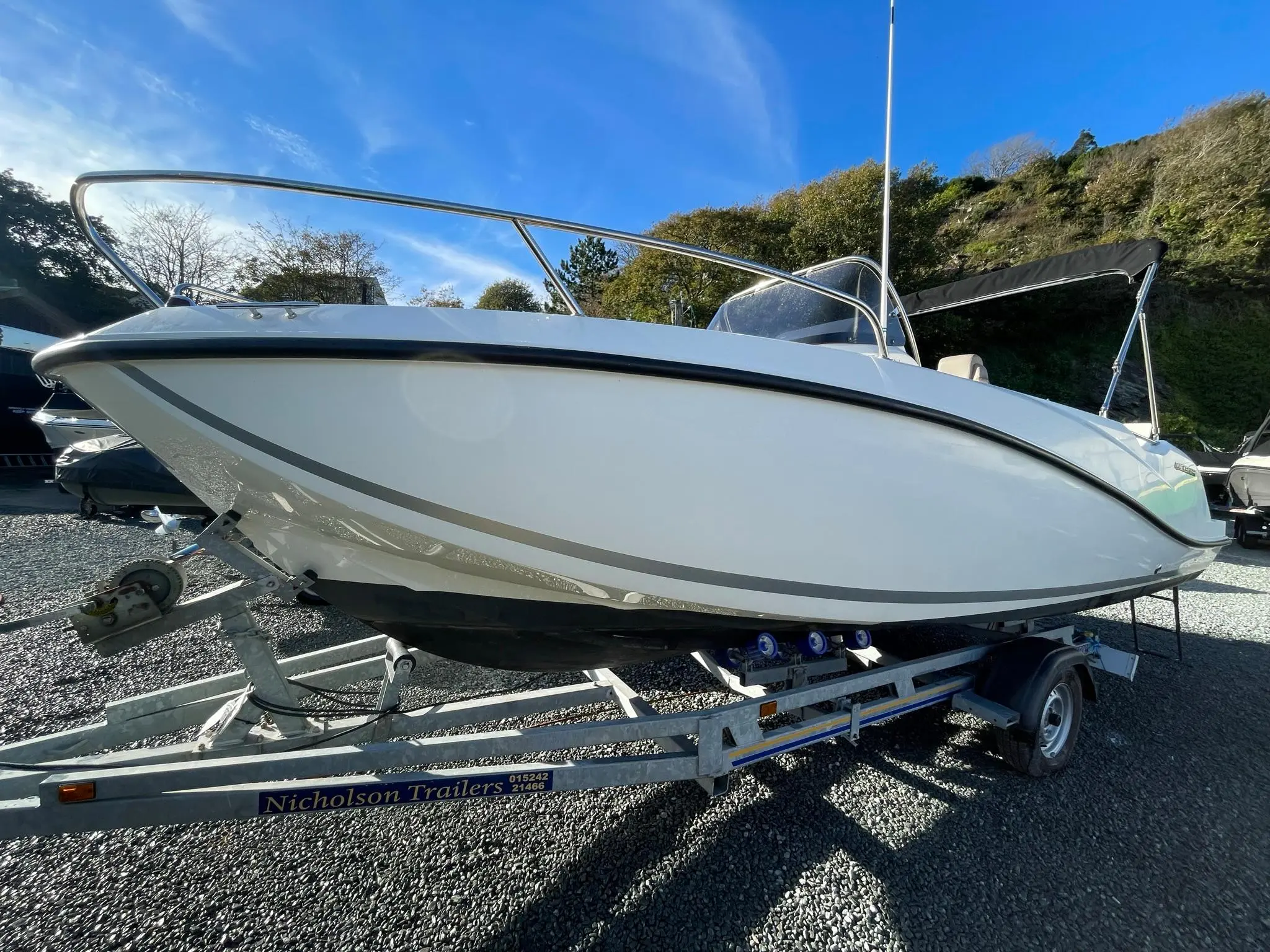 2018 Quicksilver 605 open