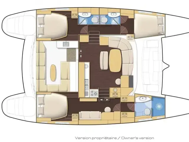 Lagoon 440 Owner's version