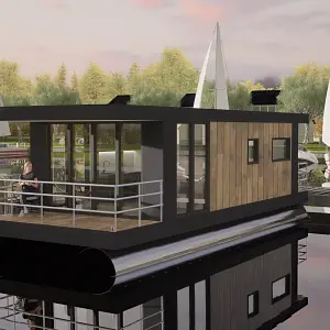 2024 SL Houseboat Kerkdriel Inclusief Ligplaats