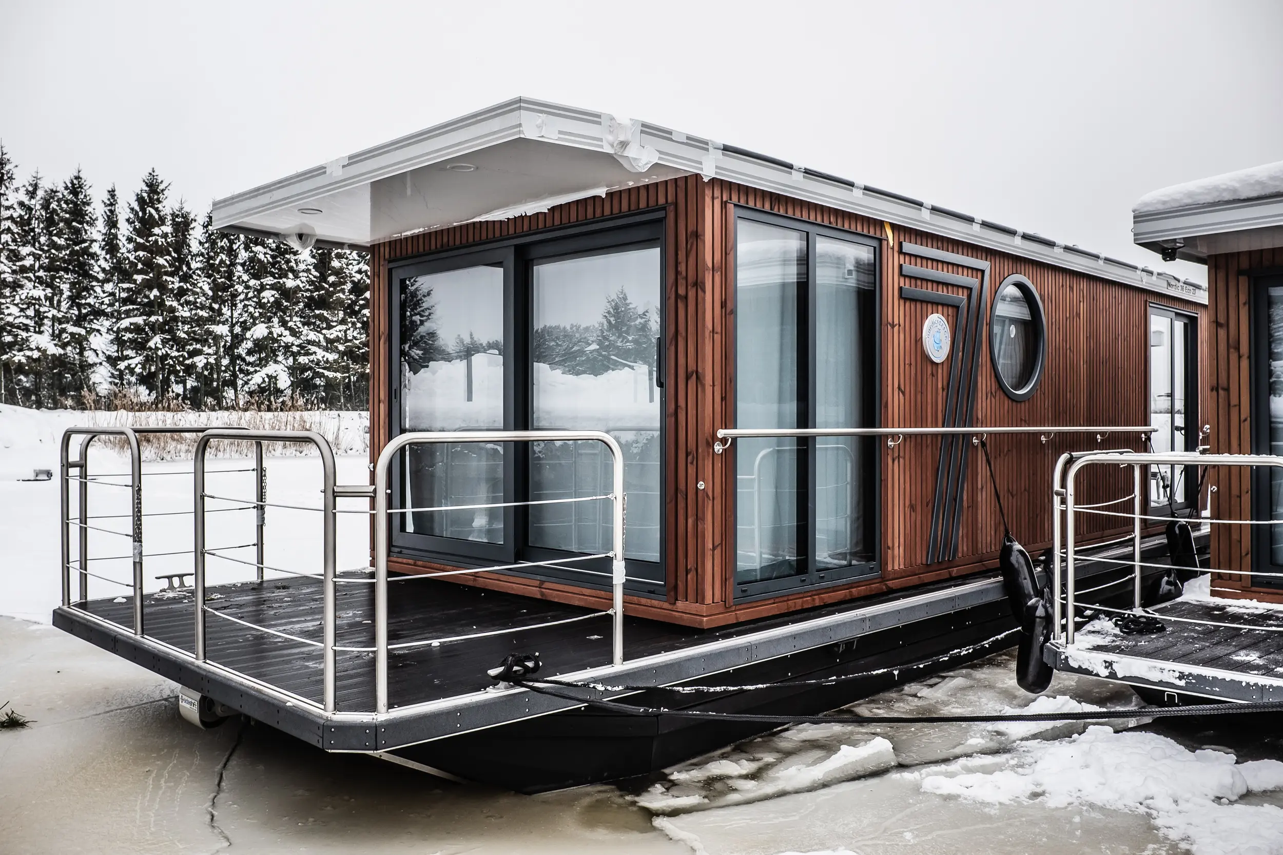 2024 Nordic ns 36 eco 23 houseboat met ligplaats