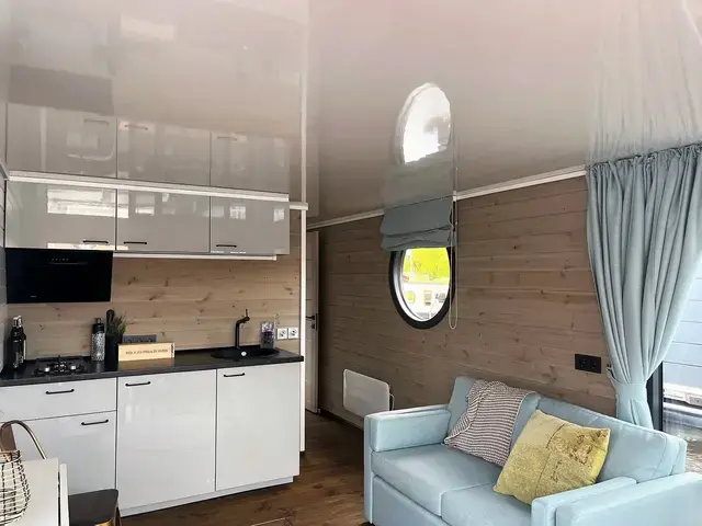 COMPLEET Nieuwe Nordic Season NS 36 Eco 23 Houseboat Met Ligplaats