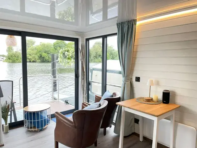 COMPLEET Nieuwe Nordic Season NS 36 Eco 23 Houseboat Met Ligplaats