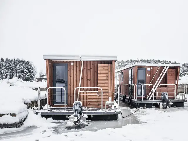 COMPLEET Nieuwe Nordic Season NS 36 Eco 23 Houseboat Met Ligplaats