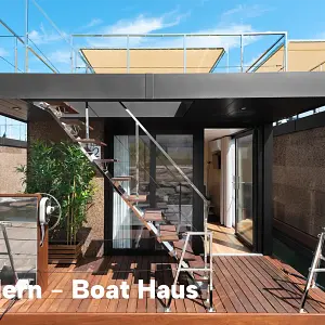 2023 Boat Haus Mediterranean 8X4 MODERN Houseboat