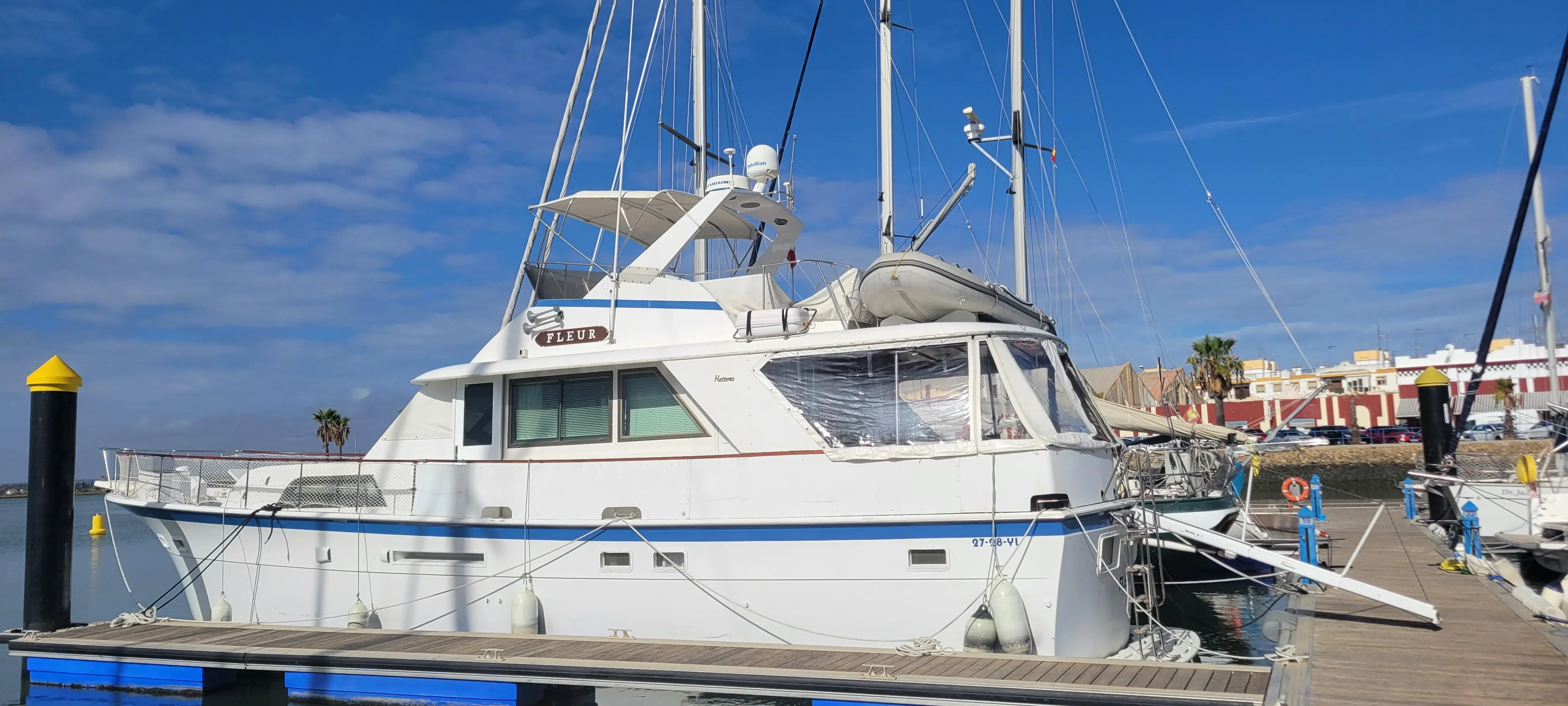 1980 Hatteras 53 classic