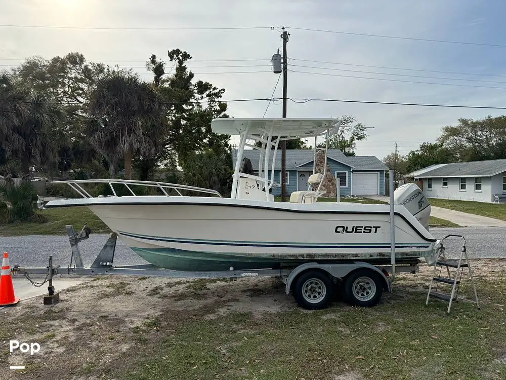 1995 Quest 217 open fisherman