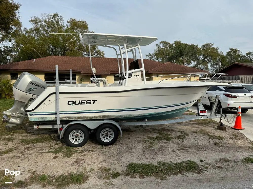 1995 Quest 217 open fisherman