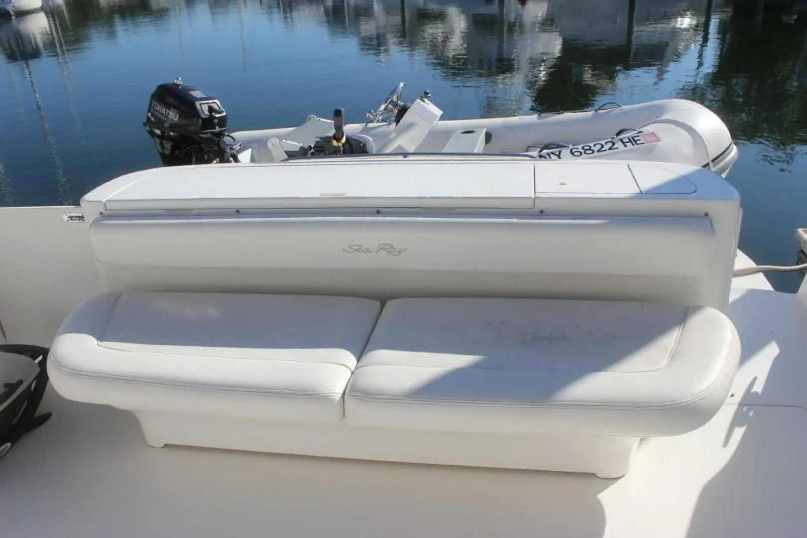 2002 Sea Ray 450 express bridge