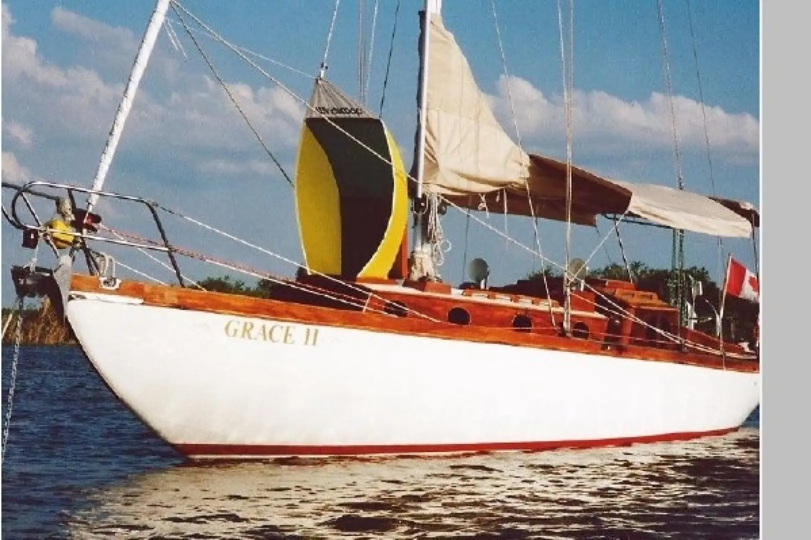 1996 Custom harris aft cockpit sloop