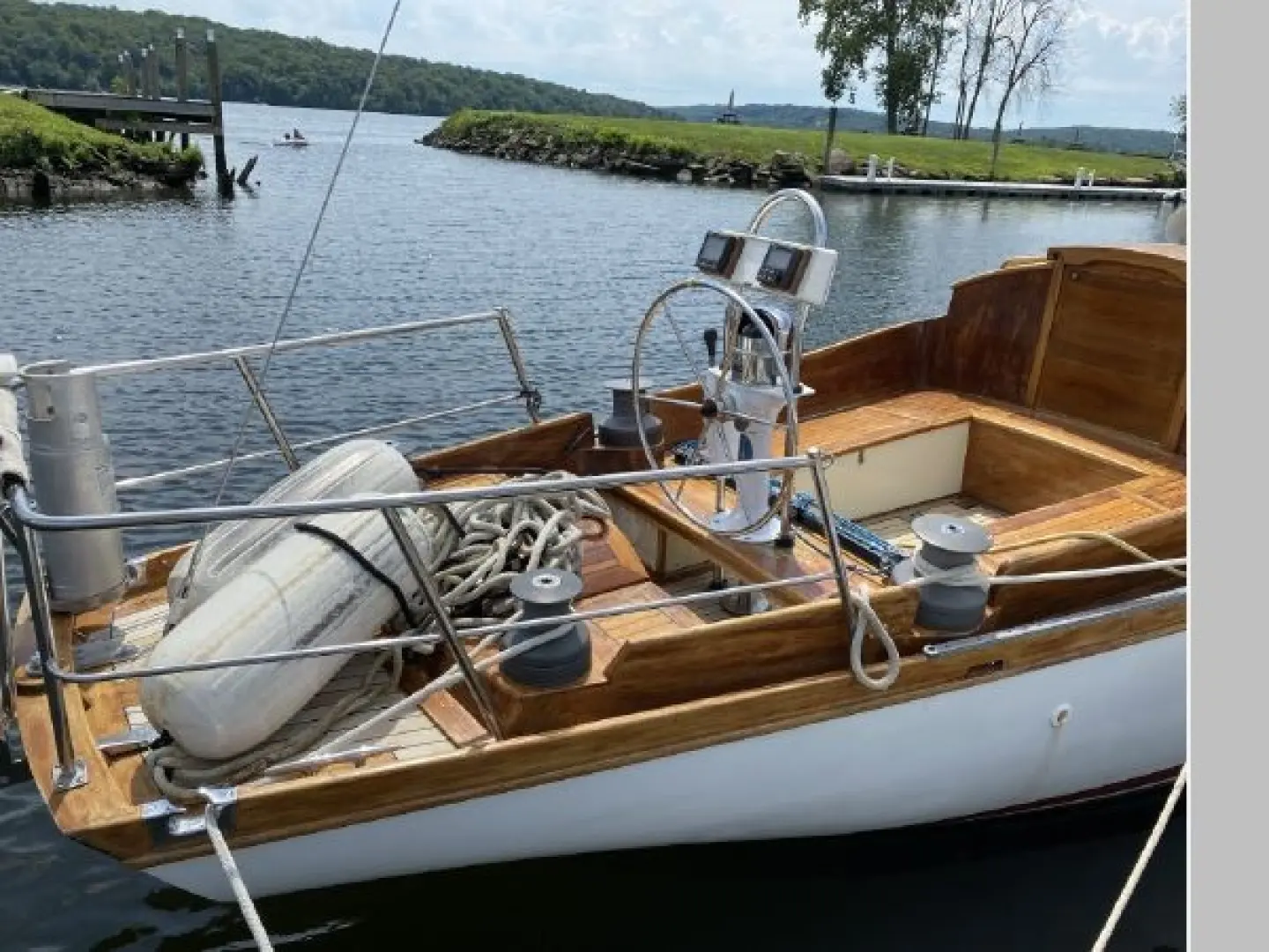 1996 Custom harris aft cockpit sloop