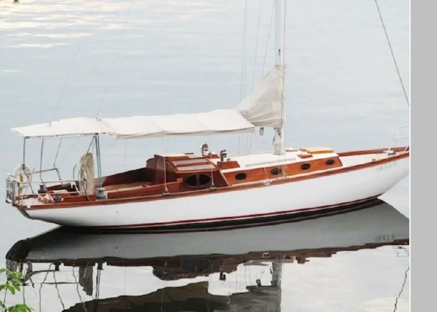 1996 Custom harris aft cockpit sloop