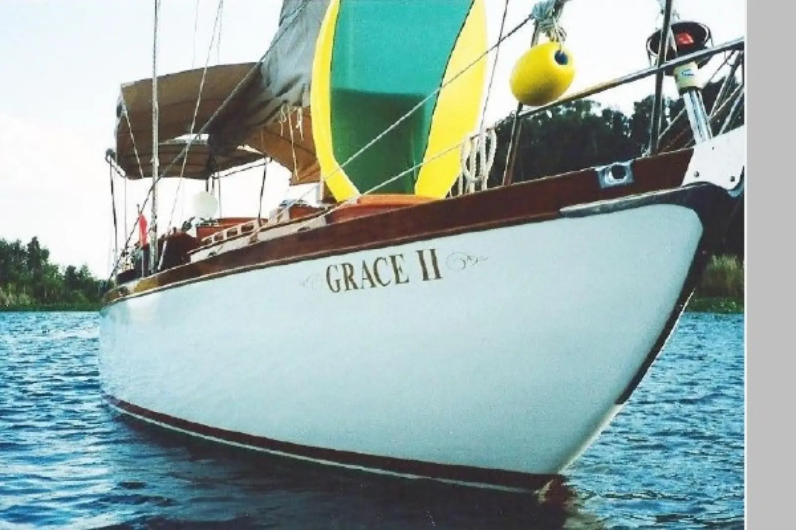 1996 Custom harris aft cockpit sloop