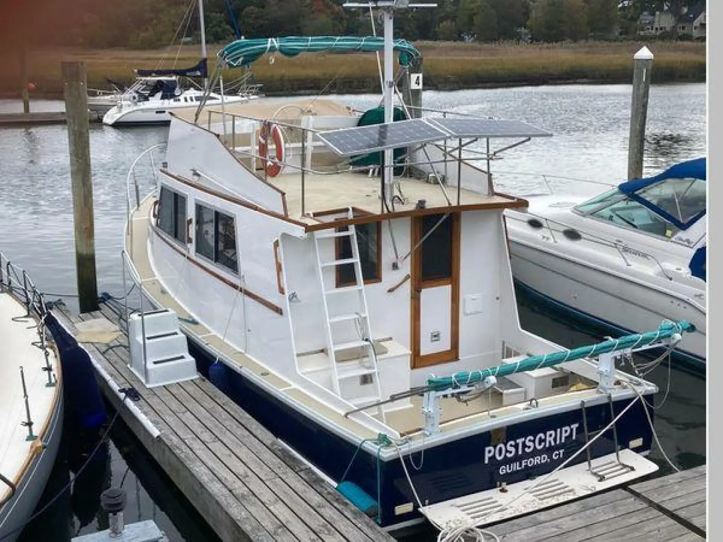 1984 Duffy flybridge cruiser