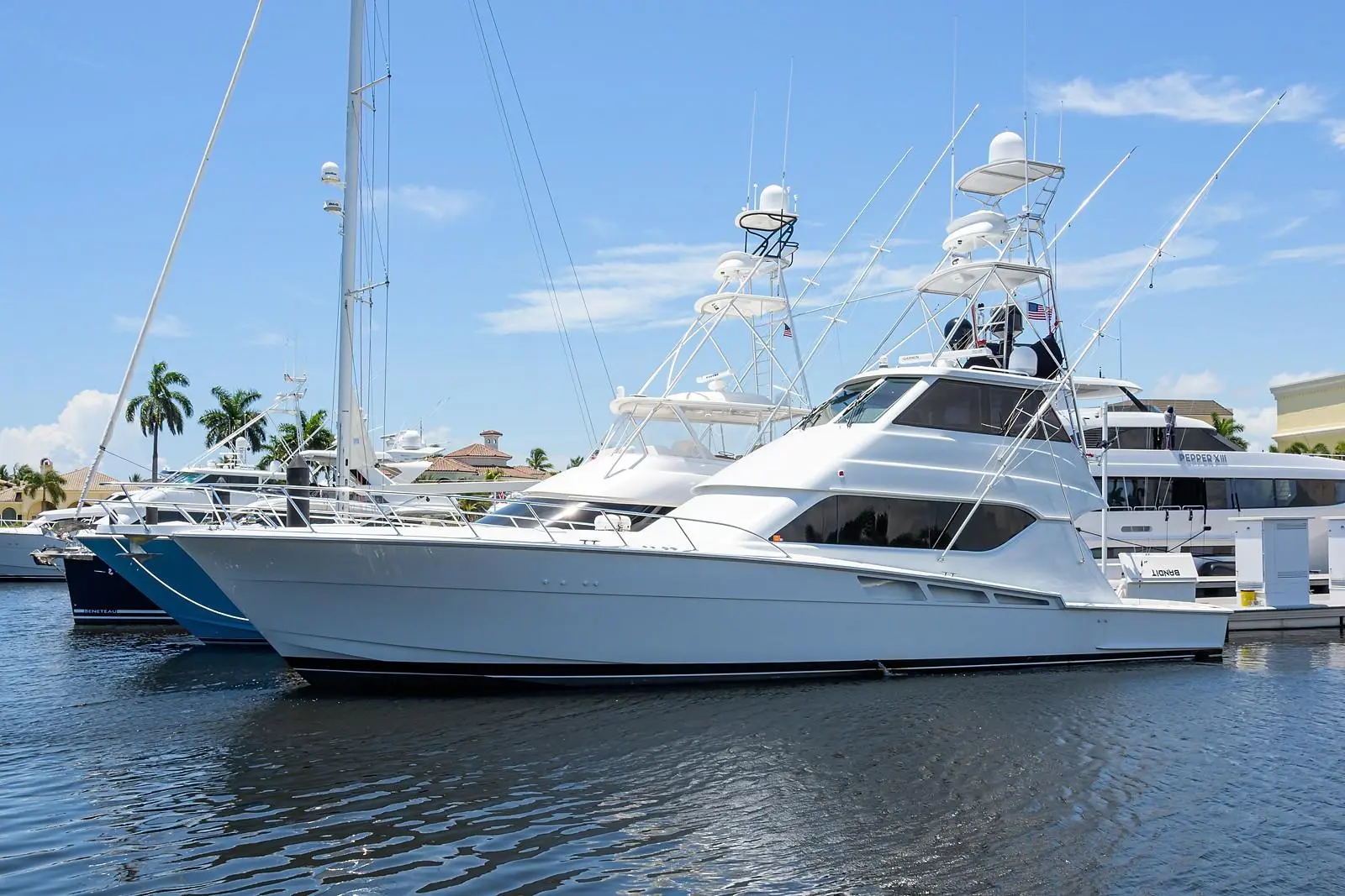 2001 Hatteras gt 60