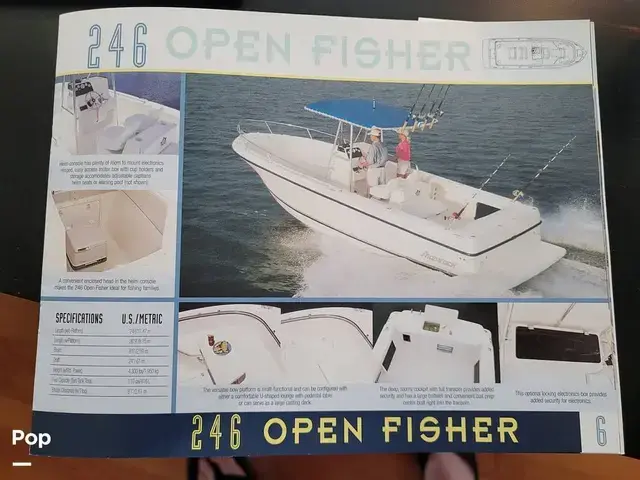 Shamrock Open Fisher 246