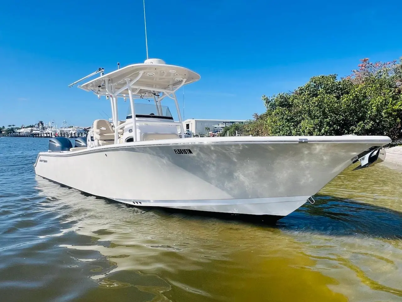 2017 Sportsman open 282 center console