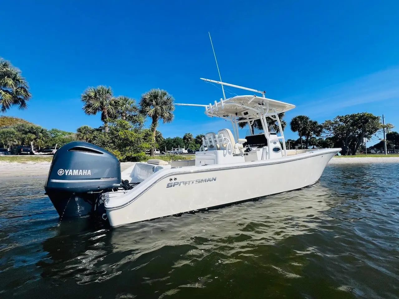 2017 Sportsman open 282 center console