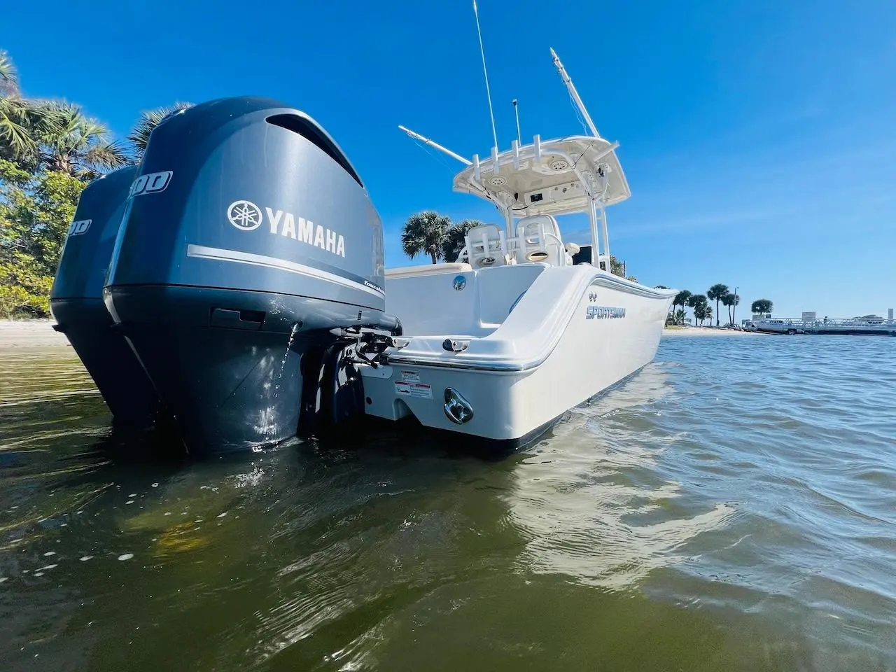 2017 Sportsman open 282 center console