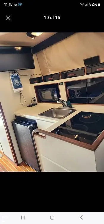 1987 Hatteras 32 flybridge fisherman