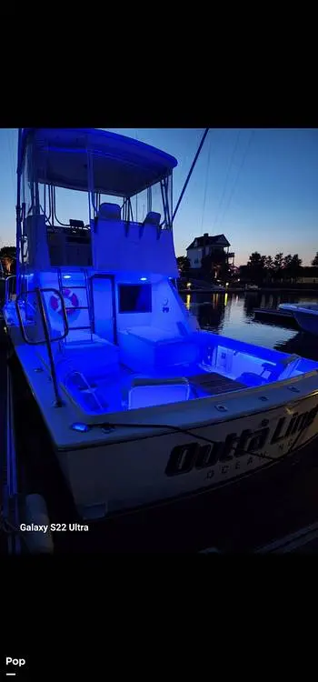 1987 Hatteras 32 flybridge fisherman