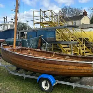  Classic 12' Clinker Sailing Dinghy