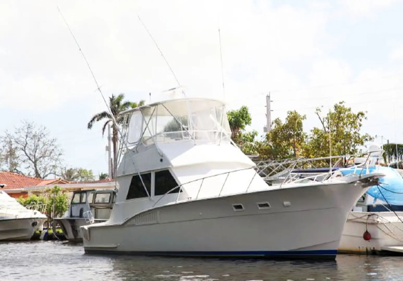 1982 Hatteras convertible