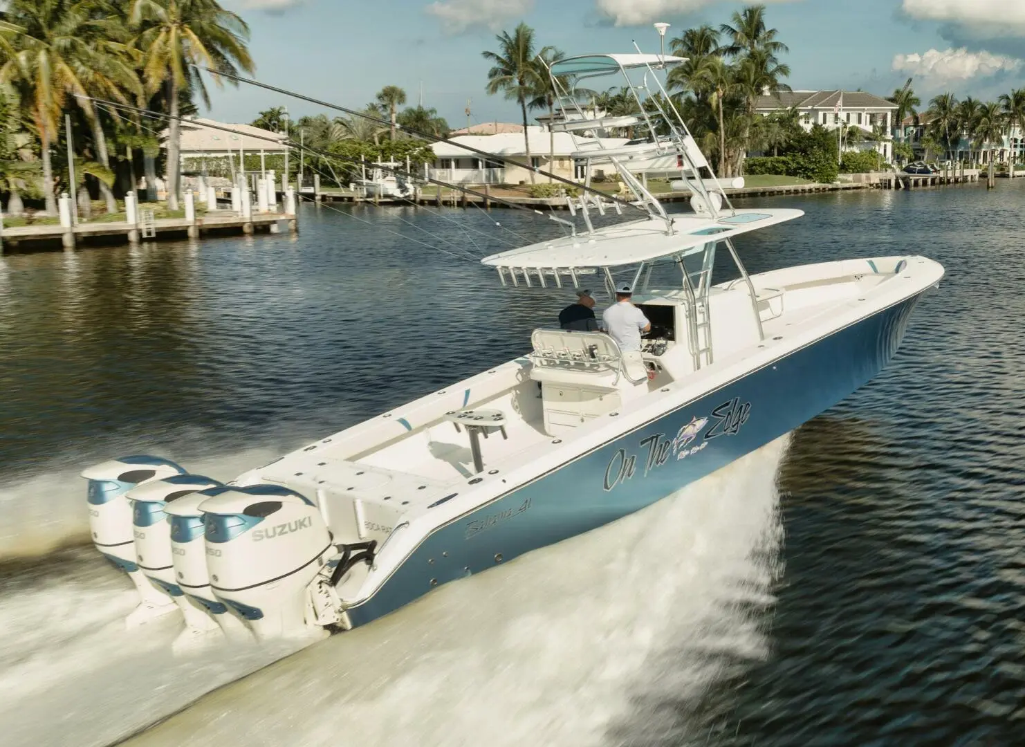 2009 Bahama 41 center console