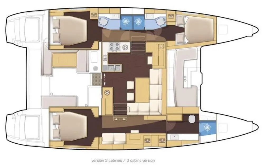 2014 Lagoon 450f owners version