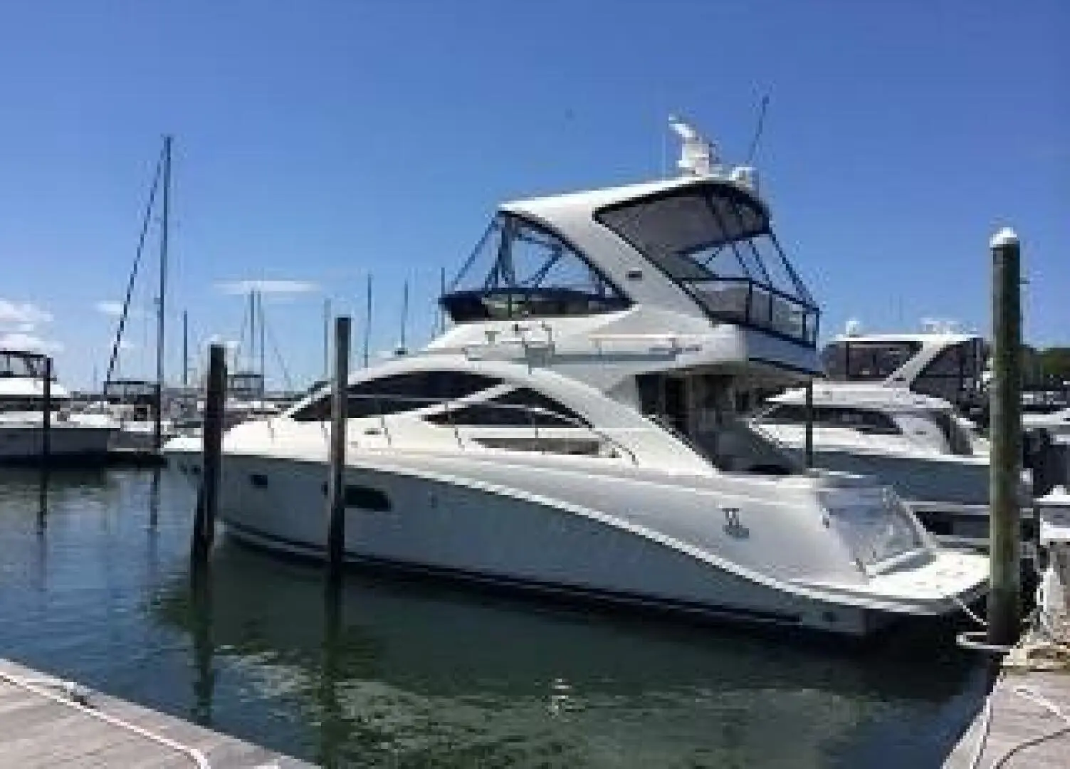 2012 Sea Ray 450 sedan bridge