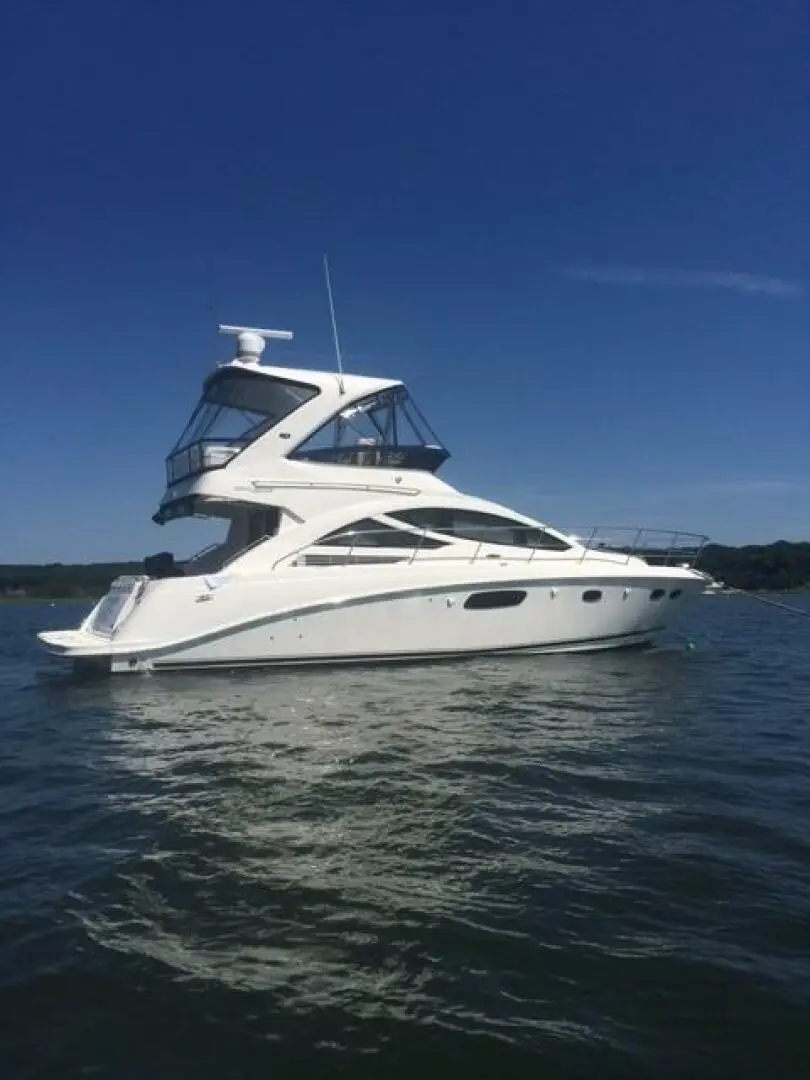 2012 Sea Ray 450 sedan bridge