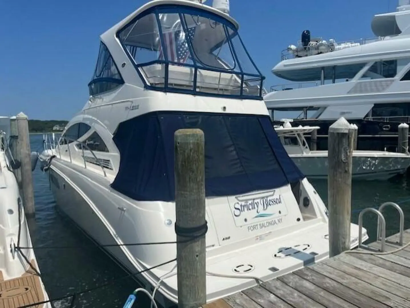 2012 Sea Ray 450 sedan bridge