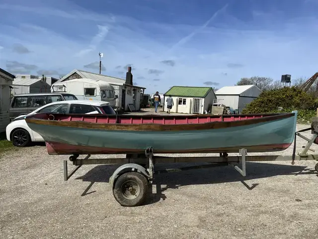 Classic Cornish Rowing Punt