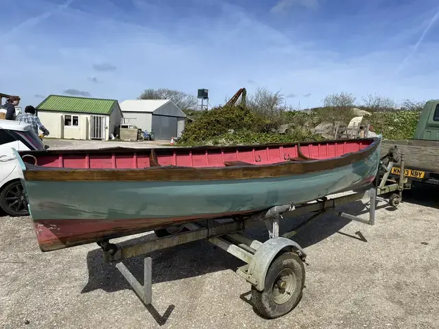 Classic Cornish Rowing Punt